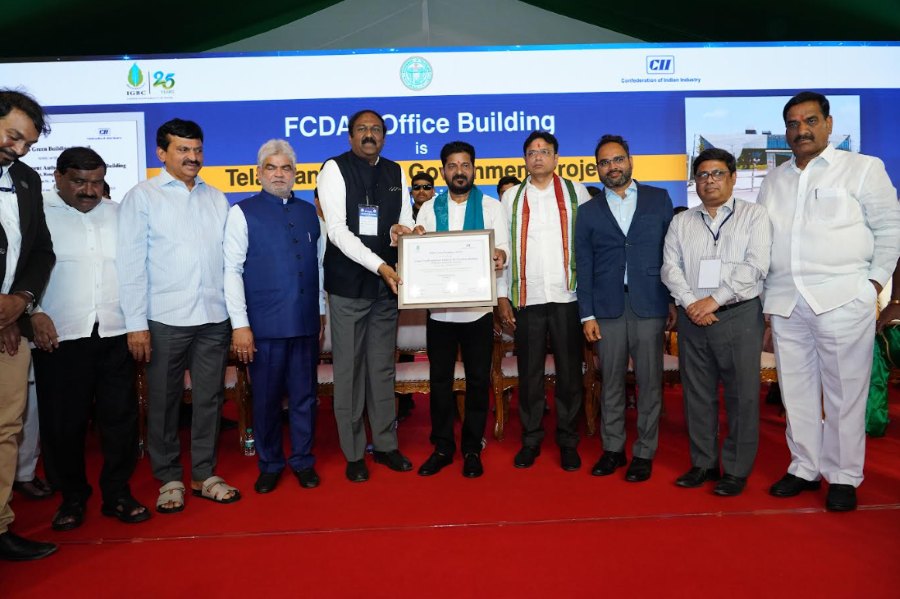 FCDA Office Becomes Telangana’s First Government Building with IGBC Net Zero Energy Design Certification